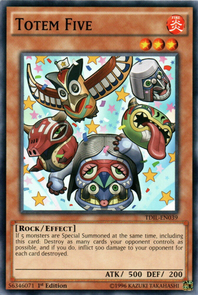 Totem Five - TDIL-EN039 - Common - 1st Edition - YuGiOh