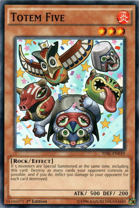 Totem Five - TDIL-EN039 - Common - 1st Edition - YuGiOh