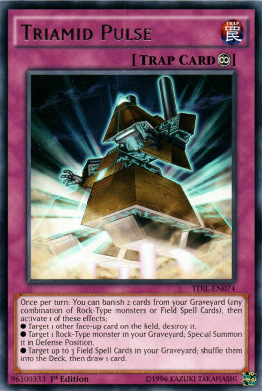 Triamid Pulse - TDIL-EN074 - Rare - 1st Edition - YuGiOh