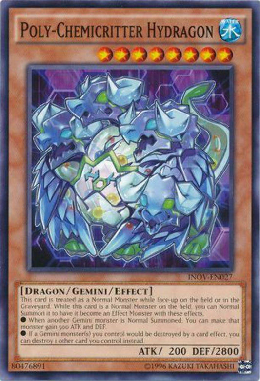 Poly-Chemicritter Hydragon - INOV-EN027 - Common - Unlimited Edition - YuGiOh