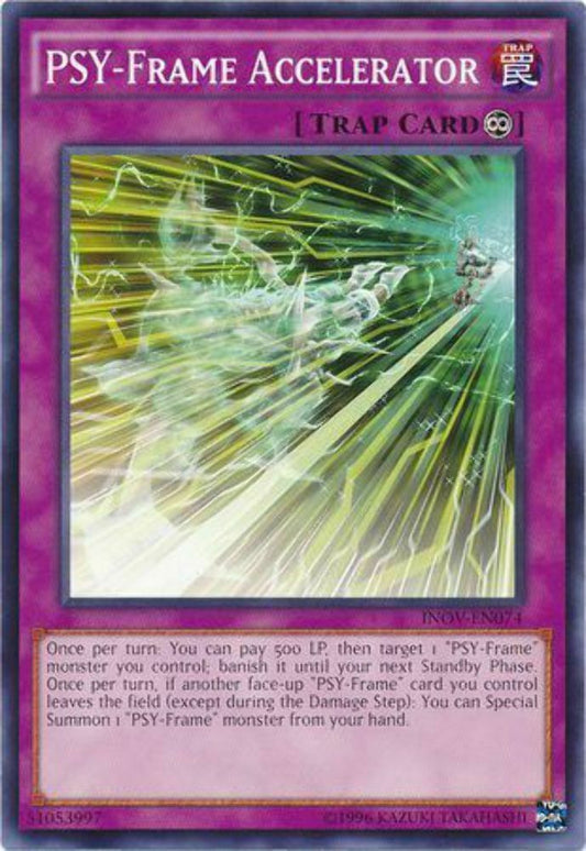 PSY-Frame Accelerator - INOV-EN074 - Common - Unlimited Edition- YuGiOh