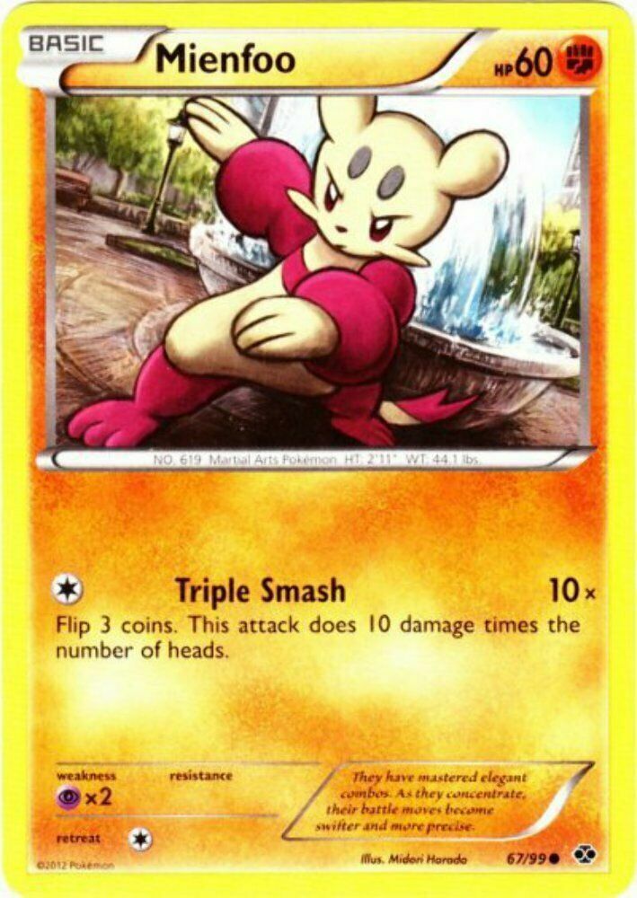 Mienfoo - 67/99 - Common - Pokemon Next Destinies