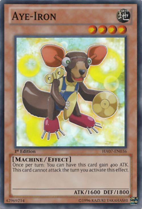 Aye-Iron - HA07-EN036 - Super Rare - 1st Editon - YuGiOh