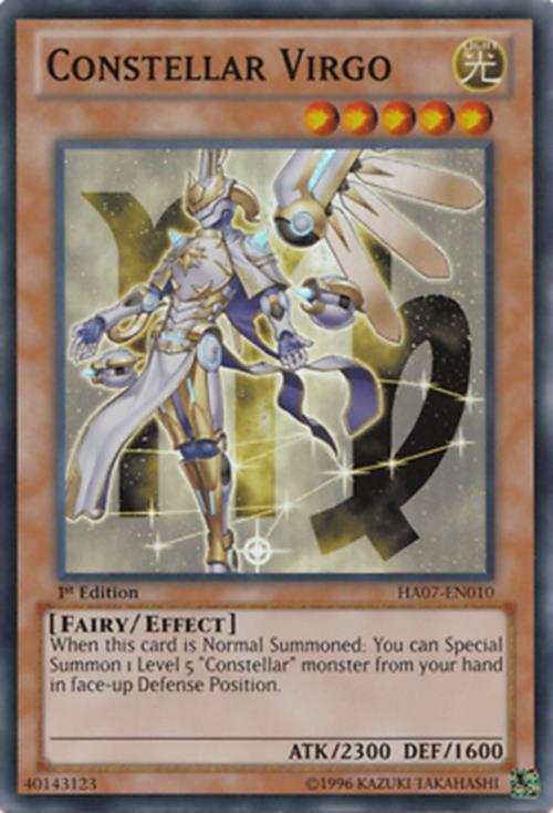 Constellar Virgo - HA07-EN010 - Super Rare - Unlimited Edition - YuGiOh