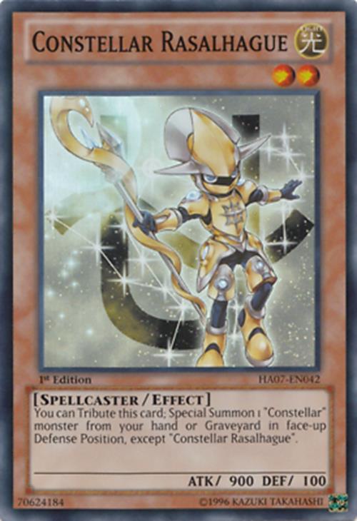 Constellar Rasalhague - HA07-EN042 - Super Rare - Unlimited Edition - YuGiOh