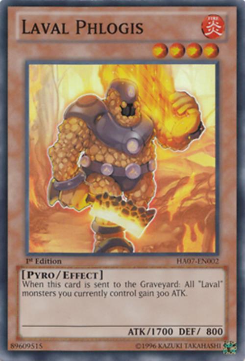 Laval Phlogis - HA07-EN002 - Super Rare - 1st Edition - YuGiOh