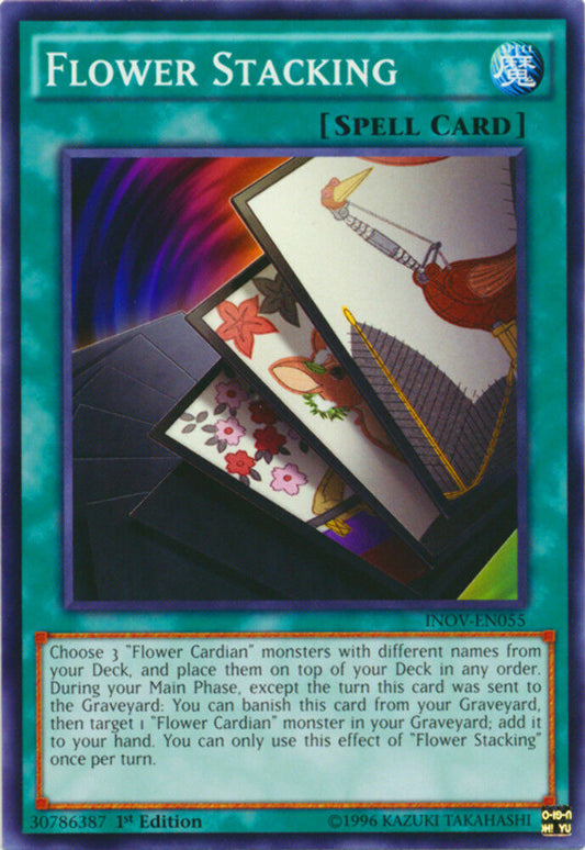Flower Stacking - INOV-EN055 - Common - 1st Edition - YuGiOh
