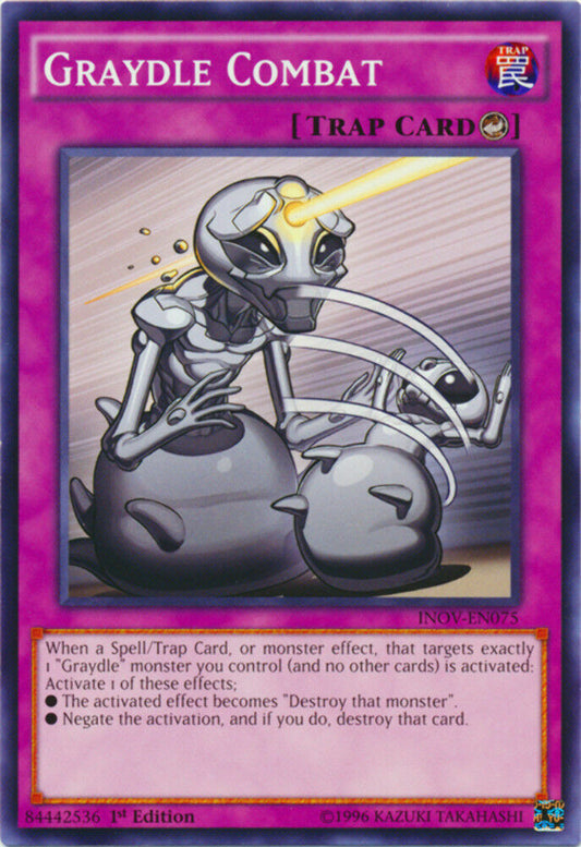 Graydle Combat - INOV-EN075 - Common - 1st Edition - YuGiOh