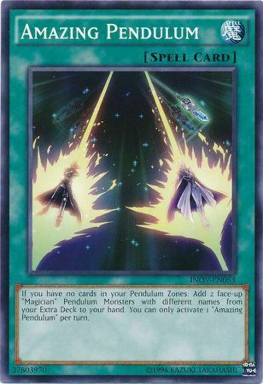 Amazing Pendulum - INOV-EN053 - Common - Unlimited Edition - YuGiOh
