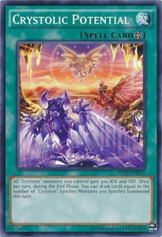 Crystolic Potential - INOV-EN057 - Common - Unlimited Edition - YuGiOh