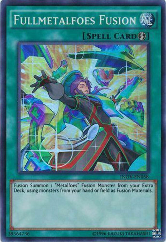 Fullmetalfoes Fusion - INOV-EN058 - Super Rare - 1st Edition - YuGiOh