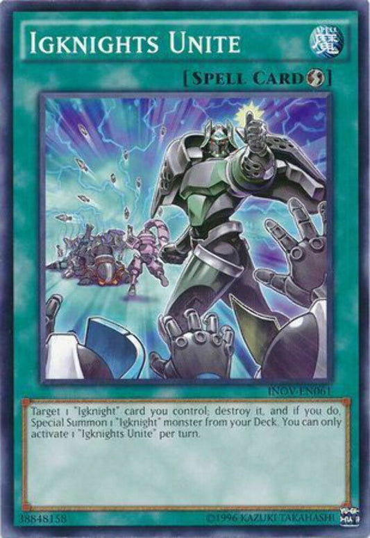 Igknights Unite - INOV-EN061 - Common - Unlimited Edition - YuGiOh