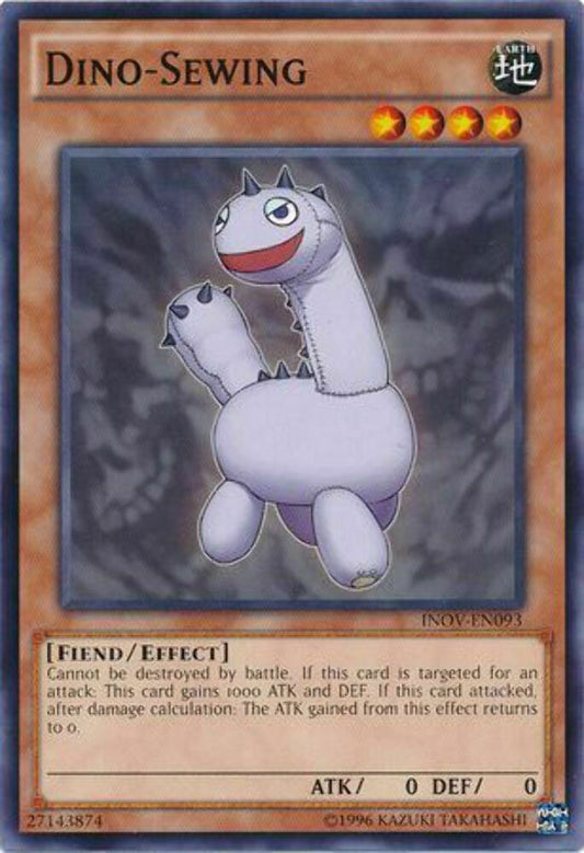 Dino-Sewing - INOV-EN093 - Common - Unlimited Edition - YuGiOh