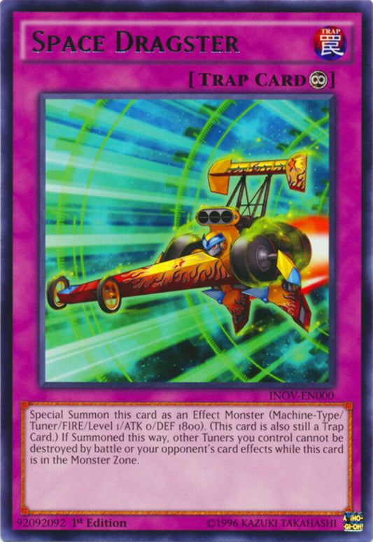 Space Dragster - INOV-EN000 - Rare - 1st Edition - YuGiOh