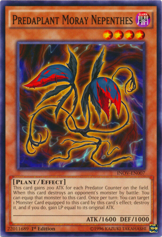 Predaplant Moray Nepenthes - INOV-EN007 - Common - 1st Edition - YuGiOh