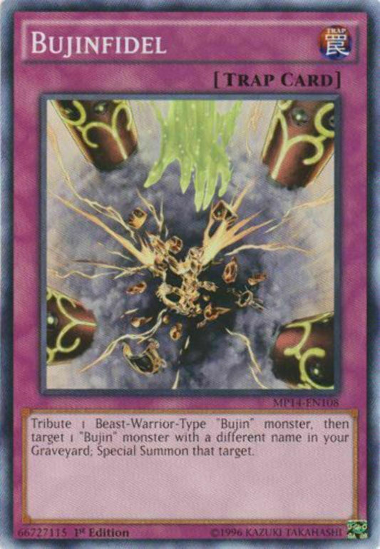 Bujinfidel - MP14-EN108 - Common - 1st Edition - YuGiOh