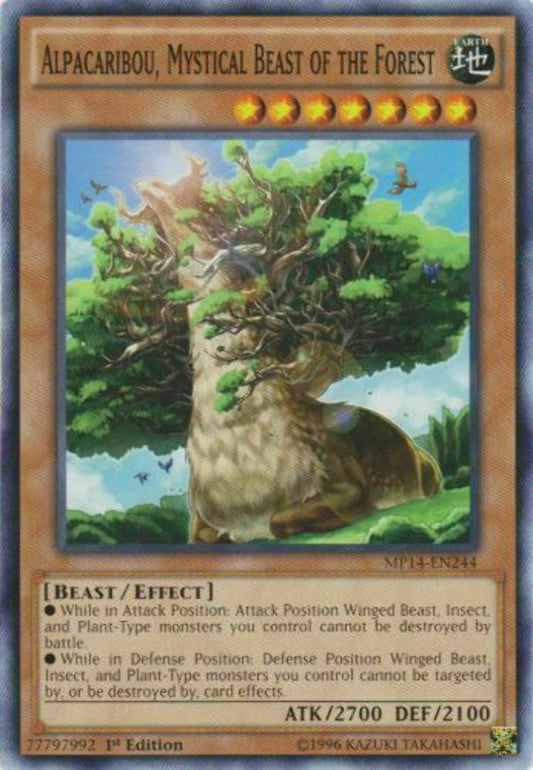 Alpacaribou, Mystical Beast of the Forest - MP14-EN244 - Common - 1st Edition -
