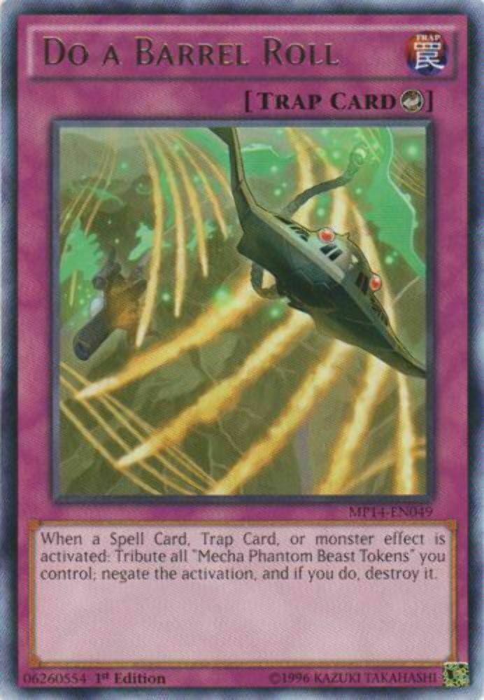Do a Barrel Roll - MP14-EN049 - Rare - 1st Edition - YuGiOh