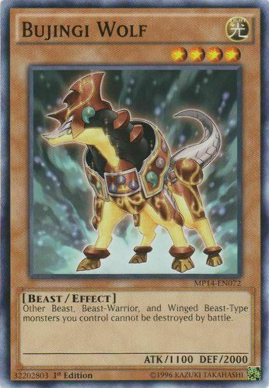 Bujingi Wolf - MP14-EN072 - Common - 1st Edition - YuGiOh