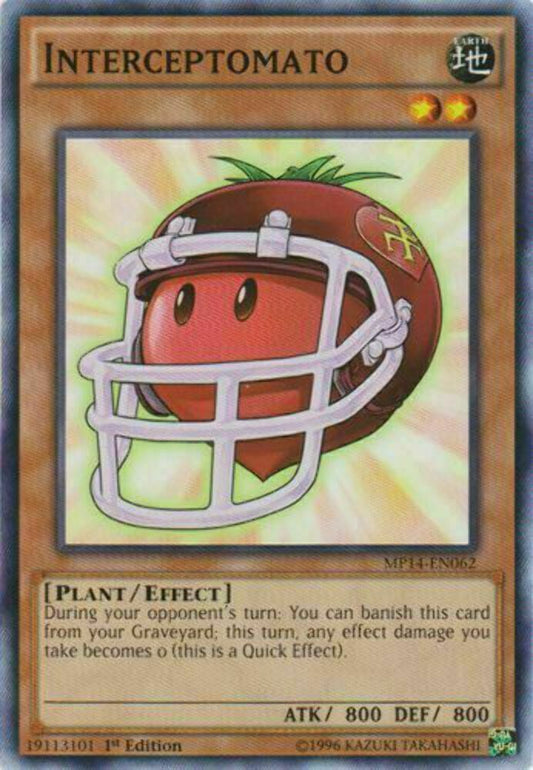 Interceptomato - MP14-EN062 - Common - 1st Edition - YuGiOh