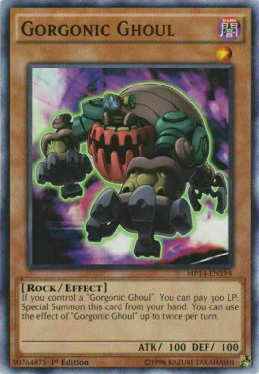 Gorgonic Ghoul - MP14-EN194 - Common - 1st Edition - YuGiOh