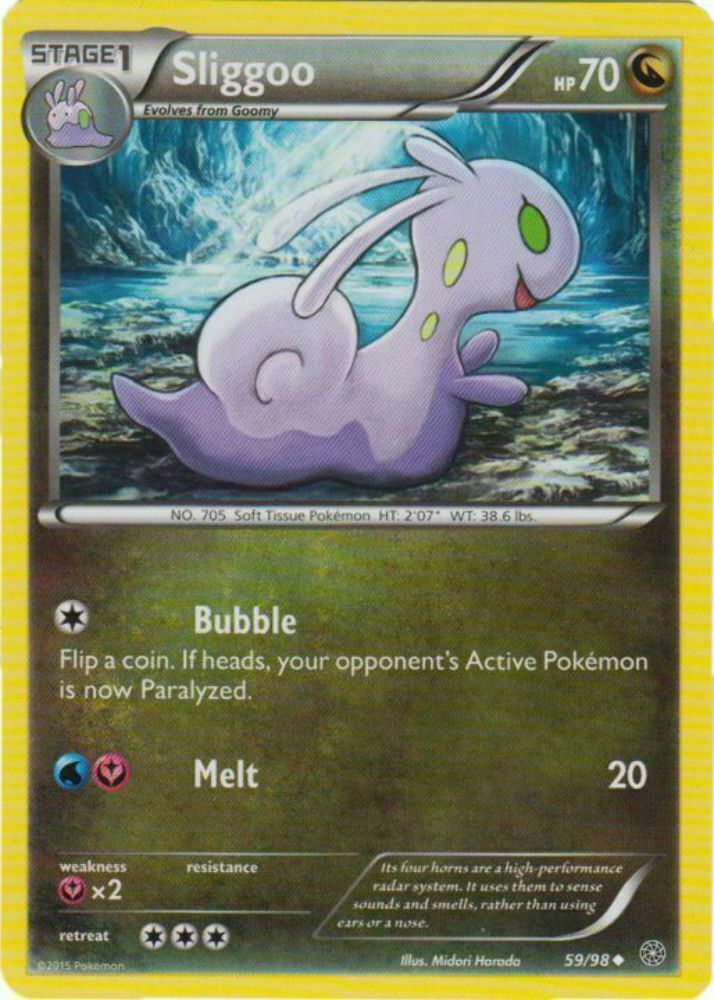Sliggoo - 59/98 - Uncommon - Pokemon Ancient Origins