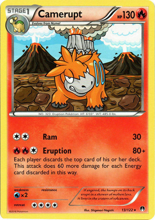Camerupt - 13/122 - Rare - Pokemon BREAKPoint