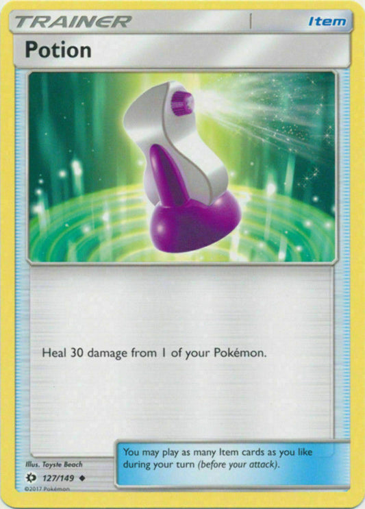 Potion - 127/149 - Uncommon - Pokemon Sun and Moon Base set