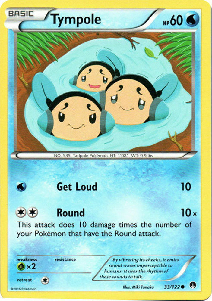 Tympole - 33/122 - Common - Pokemon BREAKPoint