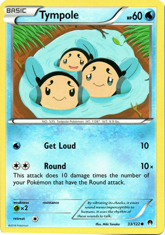 Tympole - 33/122 - Common - Pokemon BREAKPoint