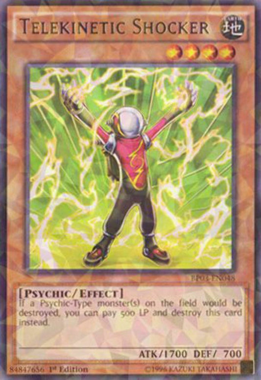 Telekinetic Shocker - BP03-EN048 - Shatterfoil - 1st Edition - YuGiOh