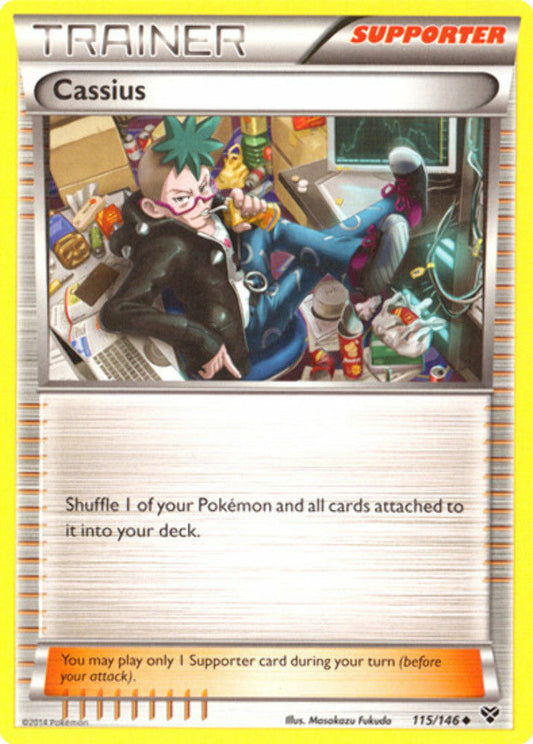 Cassius - 115/146 - Uncommon - Pokemon XY Base Set