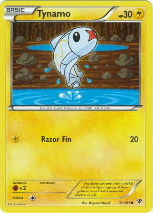 Tynamo - 31/101 - Common - Pokemon Plasma Blast
