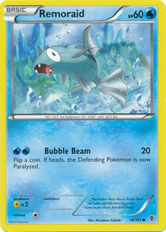 Remoraid - 18/101 - Common - Pokemon Plasma Blast
