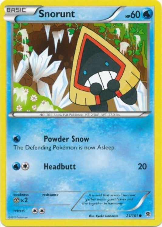 Snorunt - 21/101 - Common - Pokemon Plasma Blast