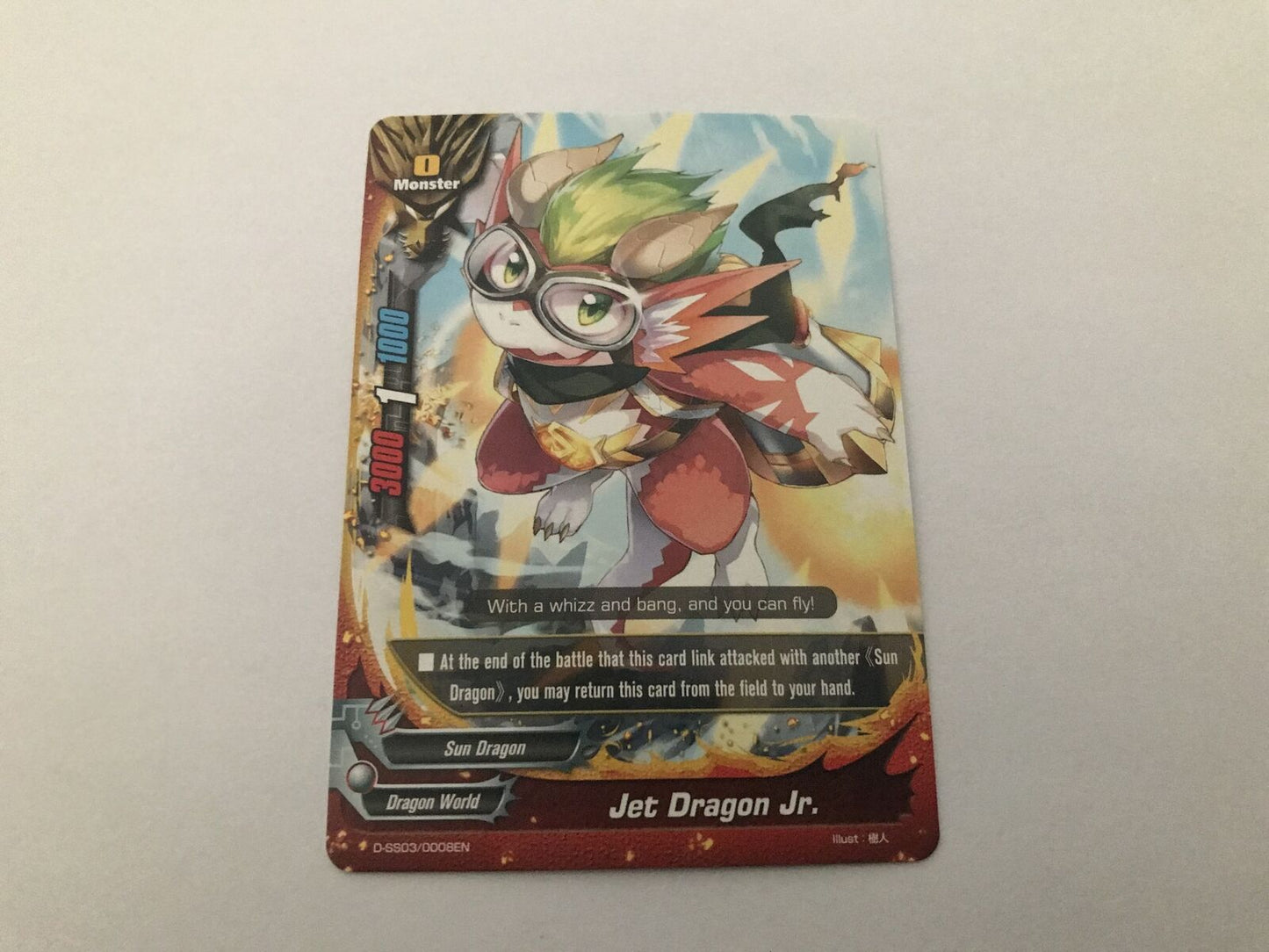Jet Dragon Jr D-SS03/0008EN Buddyfight