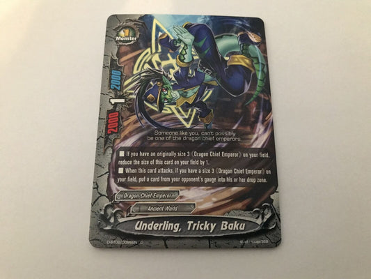 Underling, Tricky Baku Common D-BT02/0096EN C Buddyfight