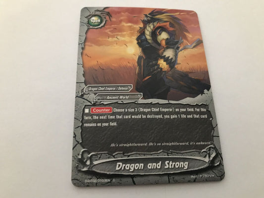 Dragon And Strong D-BT02/0103EN C Buddyfight