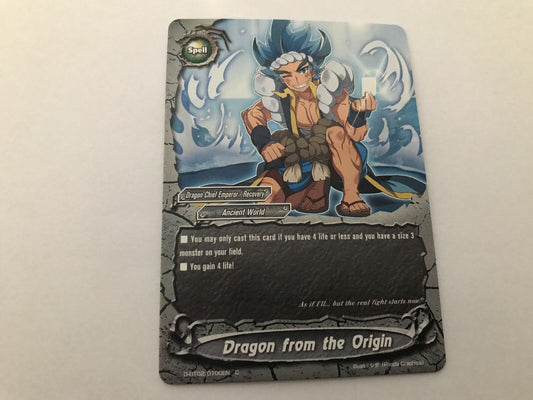 Dragon From The Origin Common D-BT02/0100EN C Buddyfight