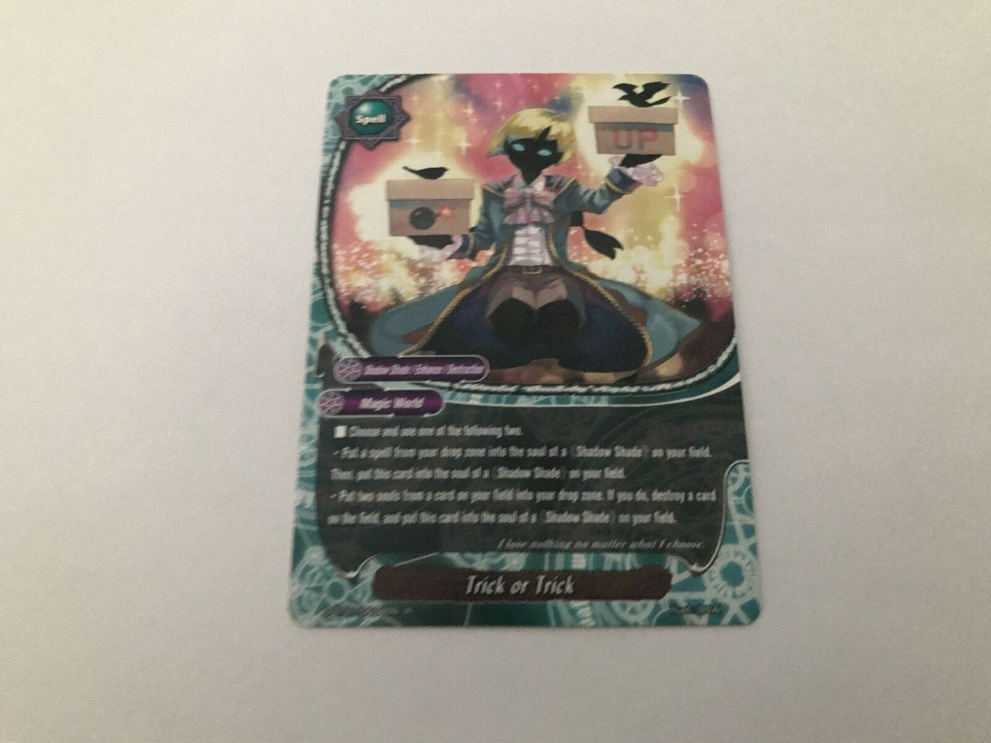 Trick Or Trick Rare D-BT01/0034EN R Buddyfight