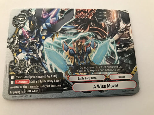 A Wise Move! Common D-BT02/0118EN C Buddyfight
