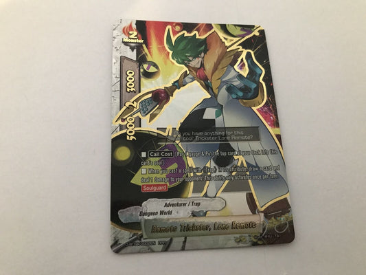 Remote Trickster, Lone Remote Rare Holo D-BT04/0002EN RRR Buddyfight