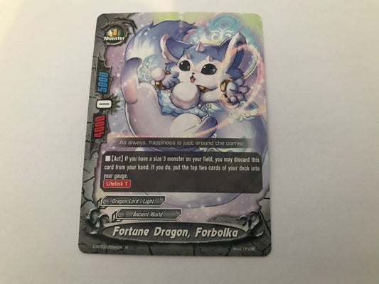 Fortune Dragon, Forbolka Rare Holo D-BT02/0035EN R Buddyfight