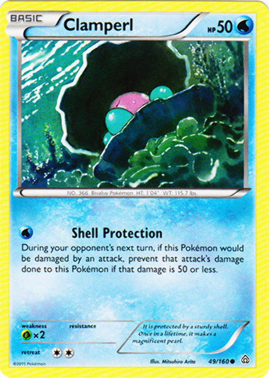 Clamperl - 49/160 - Common - Pokemon Primal Clash