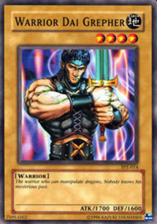 Warrior Dai Grepher - SYE-014 - Common - Unlimited Edition - YuGiOh