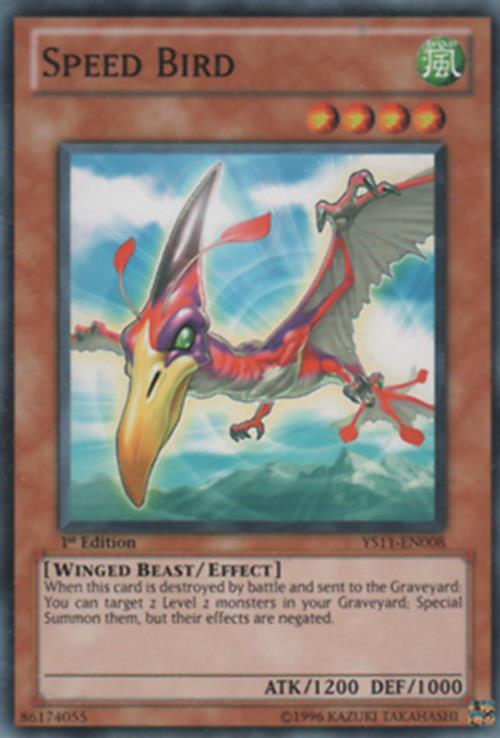 Speed Bird - YS11-EN008 - Common - 1st Edition - YuGiOh
