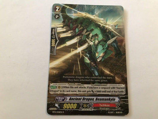 Ancient Dragon, Beamankylo Rare Holo BT11/036EN R Cardfight Vanguard