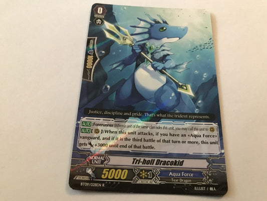 Tri-Holl Dracokid Rare Holo BT09/028EN R Cardfight Vanguard