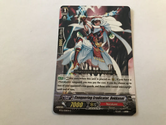 Conquering Eradicator, Dokkasei Common BT12/058EN C Cardfight Vanguard