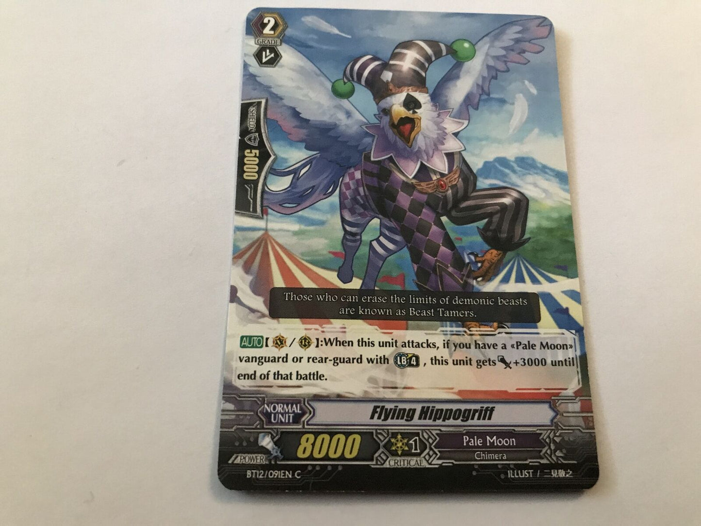 Flying Hippogriff Common BT12/091EN C Cardfight Vanguard
